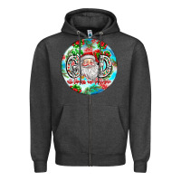 Charcoal Heather With god all things are possible Zipper Hoodie - CowhideDigitalArt