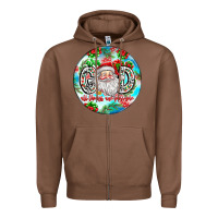 Chestnut With god all things are possible Zipper Hoodie - CowhideDigitalArt