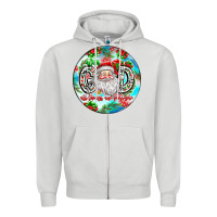 Dove Grey With god all things are possible Zipper Hoodie - CowhideDigitalArt