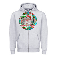 Heather Grey With god all things are possible Zipper Hoodie - CowhideDigitalArt