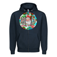 Navy With god all things are possible Zipper Hoodie - CowhideDigitalArt