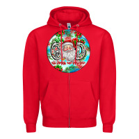 Red With god all things are possible Zipper Hoodie - CowhideDigitalArt
