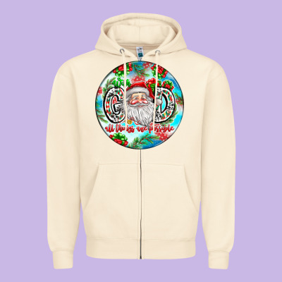 With God All Things Are Possible Zipper Hoodie Designed By Cowhidedigitalart