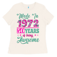 Bone made in 1972, 50 years of being awesome Ladies Tee - Jasminsmagicworld