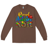 Chestnut proud autism mom Long Sleeve Tee - CowGirlArtShop