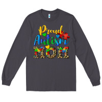 Smoke proud autism mom Long Sleeve Tee - CowGirlArtShop