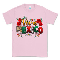 Bubblegum Pink Viva Mexico Cinco De Mayo Classic Tee - texasbilliewilder