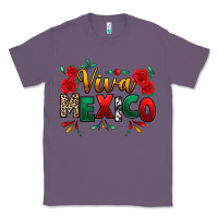 Lavender Viva Mexico Cinco De Mayo Classic Tee - texasbilliewilder