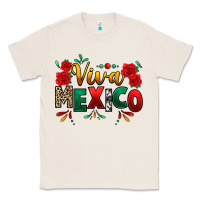 Natural Viva Mexico Cinco De Mayo Classic Tee - texasbilliewilder