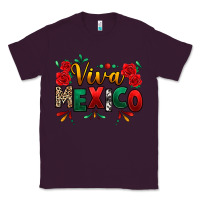 Plum Viva Mexico Cinco De Mayo Classic Tee - texasbilliewilder