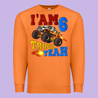 I'am Six Truck Yeah Premium Sweatshirt Designed By Artiststas
