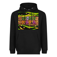 Black Spooky mama Heavyweight Hoodie - Artiststas