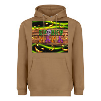 Toasted Coconut Spooky mama Heavyweight Hoodie - Artiststas