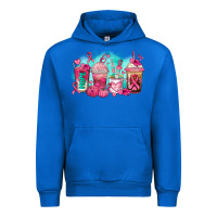 Cobalt breast cancer  coffee cups Urban Hoodie - AdoDesignShop