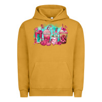 Pigment Peanut Butter breast cancer  coffee cups Urban Hoodie - AdoDesignShop