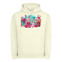 Pigment Pistachio breast cancer  coffee cups Urban Hoodie - AdoDesignShop