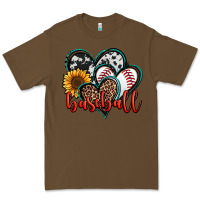 Cacao baseball hearts Premium Tee - Jasminsmagicworld
