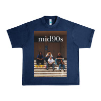 Navy mid 90s movie Urban Heavy Tee - minhPixels