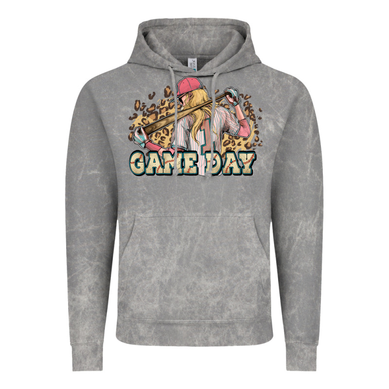 Game Day Baseball Leopard Vintage Hoodie by HowdyJamesFarm | Teevron