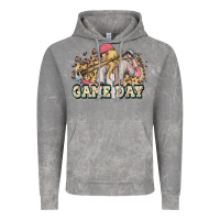 Cloud Rock game day baseball leopard Vintage Hoodie - HowdyJamesFarm