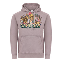Vintage Zinc game day baseball leopard Vintage Hoodie - HowdyJamesFarm