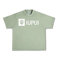 Oil Green IUPUI, Indiana University Urban Heavy Tee - minhPixels
