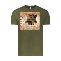 Vintage Olive black teacher Vintage Tee - TumblerDesignByShophia
