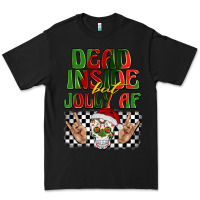 Black dead inside but jolly af Premium Tee - BarkalooDesign