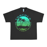 Pigment Black Bvi Tortola British Caribbean Island Souvenir Urban Heavy Tee - minhPixels