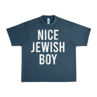Hanukkah Nice Jewish Boy Cool Chanukah Festival Jewish Gift T Shirt Urban Heavy Tee | Teevron