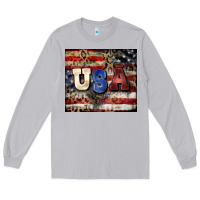 Moon Dust usa Long Sleeve Tee - CowGirlArtShop