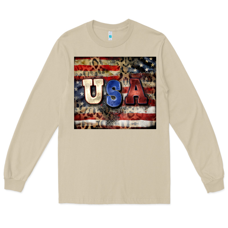Usa Long Sleeve Tee by CowGirlArtShop | Teevron