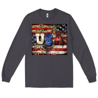 Smoke usa Long Sleeve Tee - CowGirlArtShop