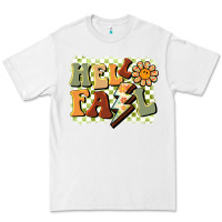 White groovy hello fall Premium Tee - BarkalooDesign