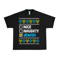 Black nice naughty jewish ugly hanukkah sweater chanukah jew gift premium t Urban Heavy Tee - minhPixels