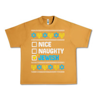 Peanut Butter nice naughty jewish ugly hanukkah sweater chanukah jew gift premium t Urban Heavy Tee - minhPixels