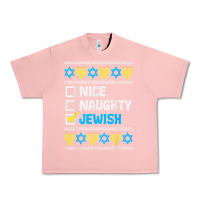 Salmon nice naughty jewish ugly hanukkah sweater chanukah jew gift premium t Urban Heavy Tee - minhPixels