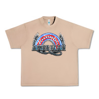 Burro American rainbow Urban Heavy Tee - HowdyJamesFarm