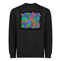 Black halloween neon leopard background Heavyweight Sweatshirt - BundleAndBundleShop