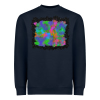 Navy halloween neon leopard background Heavyweight Sweatshirt - BundleAndBundleShop