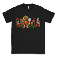 Black Our Lady of Guadalupe Mama Classic Tee - texasbilliewilder