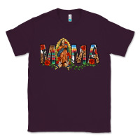 Plum Our Lady of Guadalupe Mama Classic Tee - texasbilliewilder