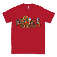 Red Our Lady of Guadalupe Mama Classic Tee - texasbilliewilder