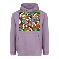 Lavender santa skeleton christmas tumbler Heavyweight Hoodie - Artiststas