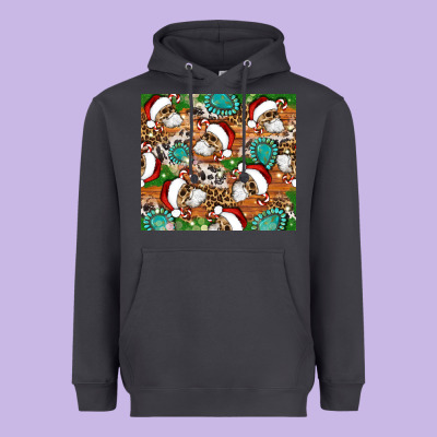 Santa Skeleton Christmas Tumbler Heavyweight Hoodie Designed By Artiststas