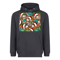 Smoke santa skeleton christmas tumbler Heavyweight Hoodie - Artiststas