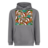 Storm santa skeleton christmas tumbler Heavyweight Hoodie - Artiststas
