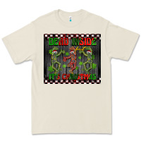 Bone dead inside but it's Christmas dancing skeletons Premium Tee - BarkalooDesign