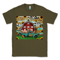 Army Green farm animals red barn tumbler 20oz Classic Tee - Jasminsmagicworld