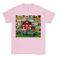 Bubblegum Pink farm animals red barn tumbler 20oz Classic Tee - Jasminsmagicworld